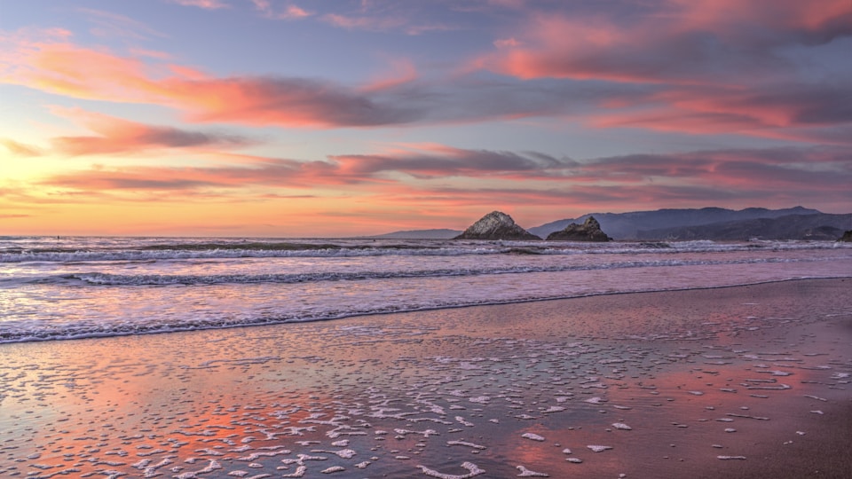 Ocean Beach in San Francisco